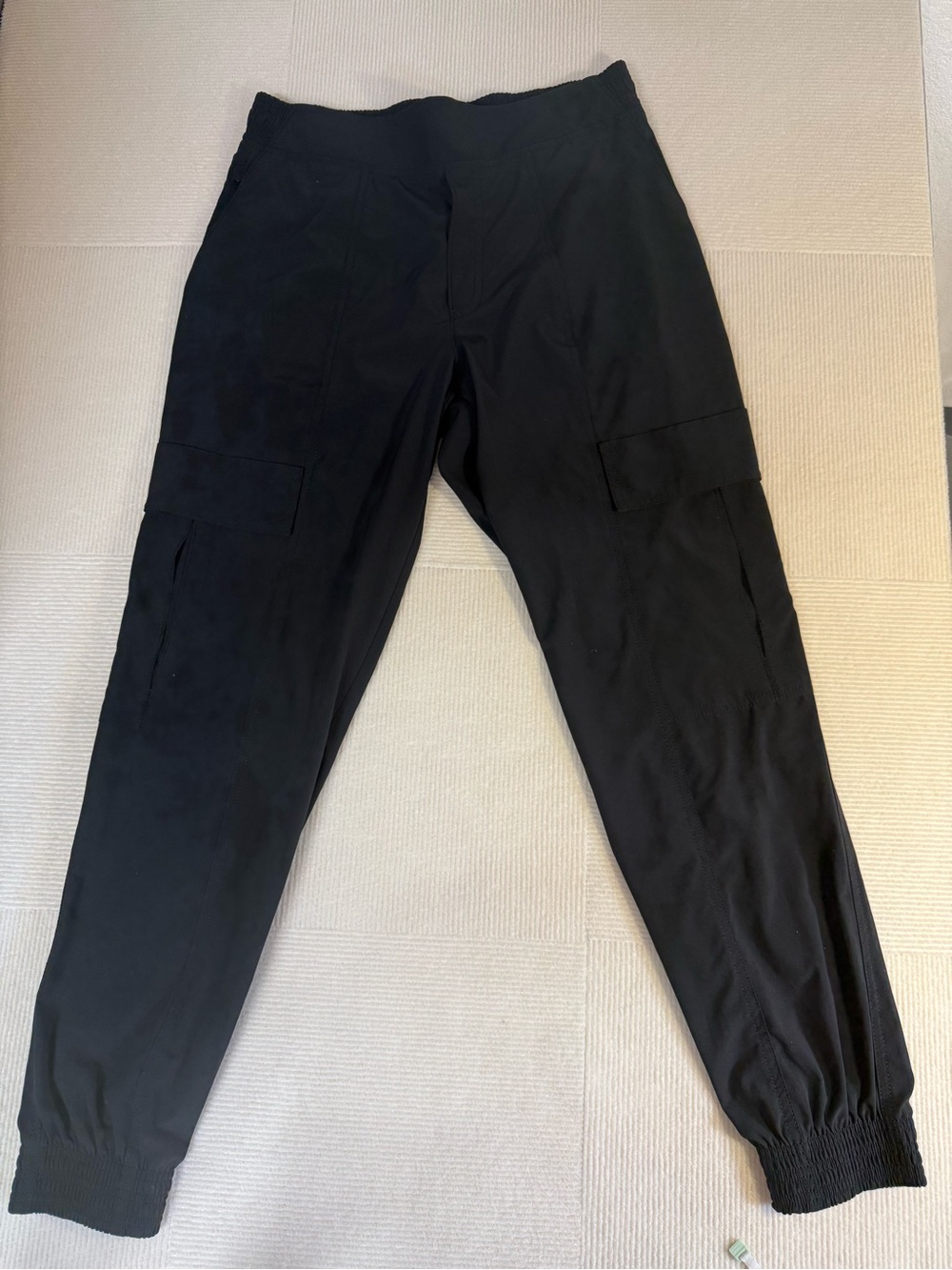 Athleta Chelsea Black Cargo Joggers